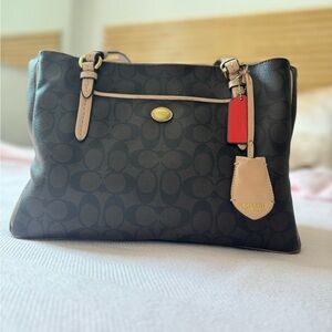 Coach Peyton Double Zipper Tote